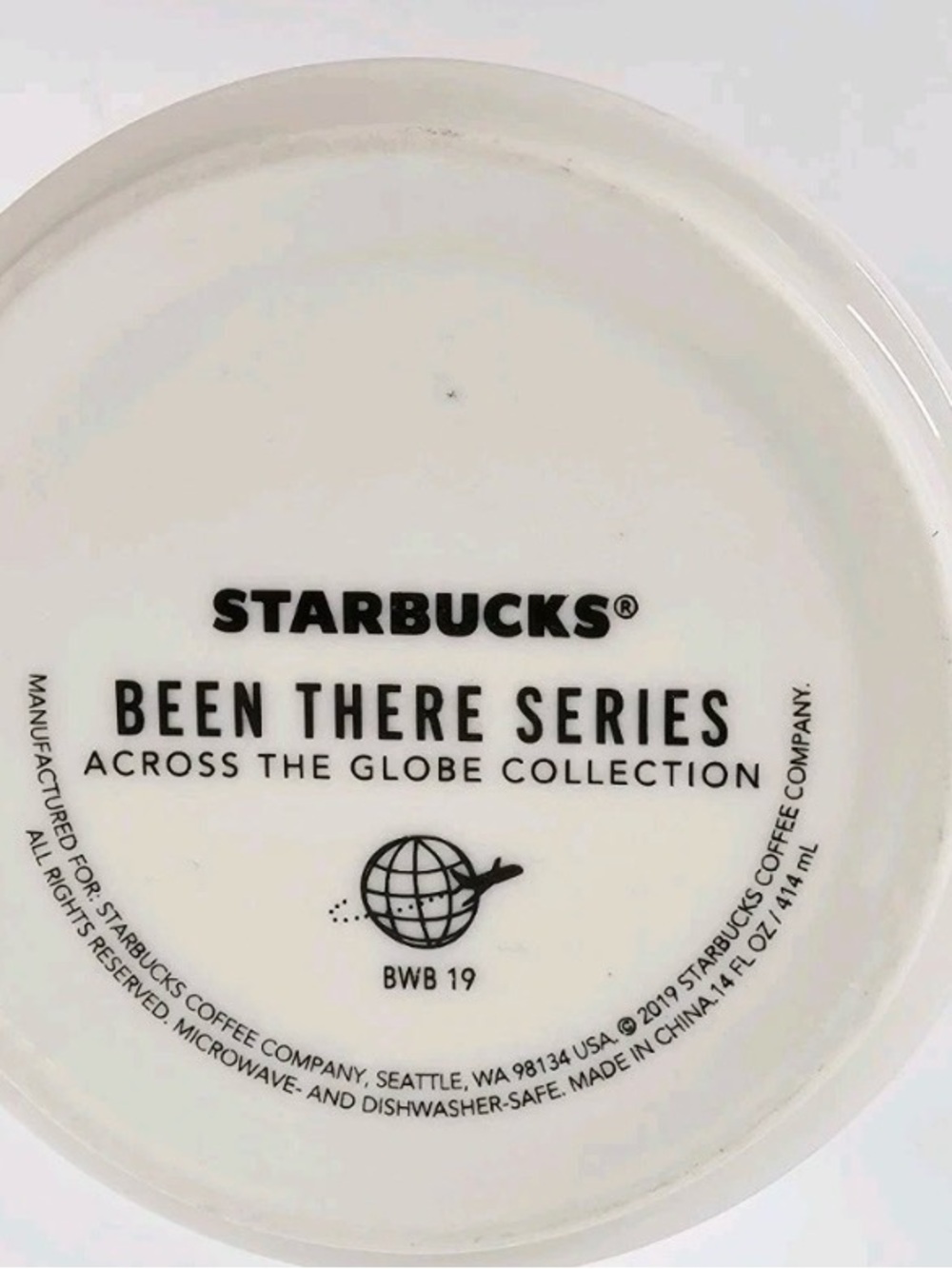 Starbucks Coffee Mug WASHINGTON Been There Series 14oz Evergreen State - Picture 5 of 5